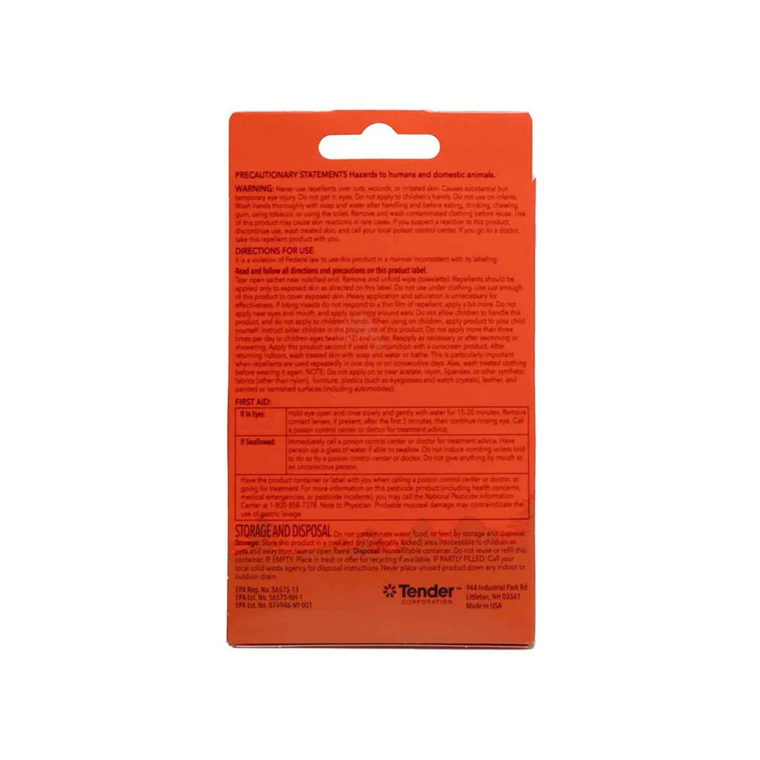 Adventure Medical Kits Bens 30 Travel Wipe Bug Repellant in No Color