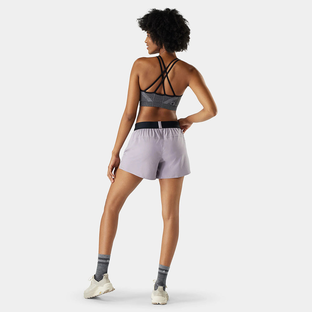 Smartwool W Active Lined 4In Short in Purple Color