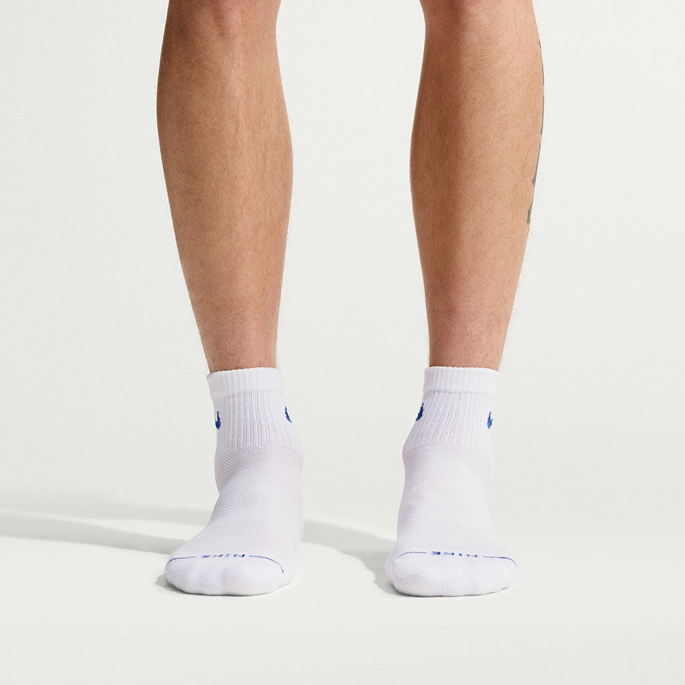 Nike 3Pk Ed Dri-FIT 1/4 Socks in Multi Color