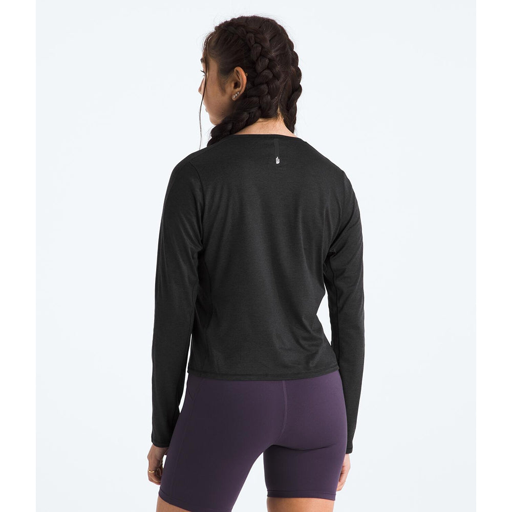 The North Face Womens Jaida L/S Tops in Black Color