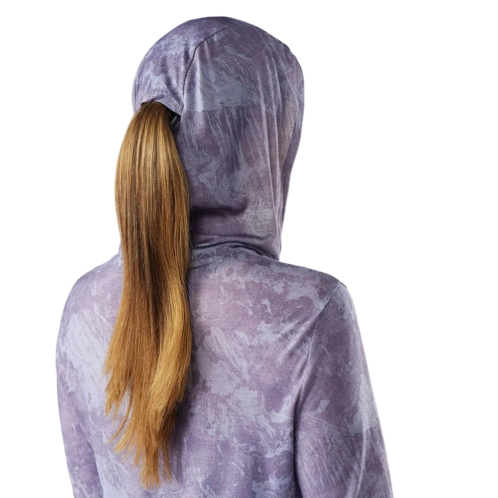 Smartwool W Merino Hoodie Pullover in Purple Color