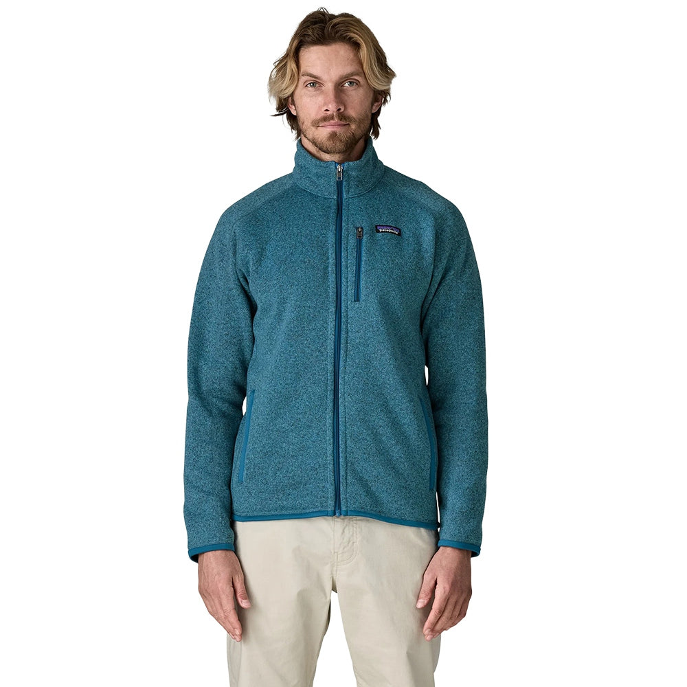 Patagonia M'S Better Sweater Jkt Midlayer in Blue Color