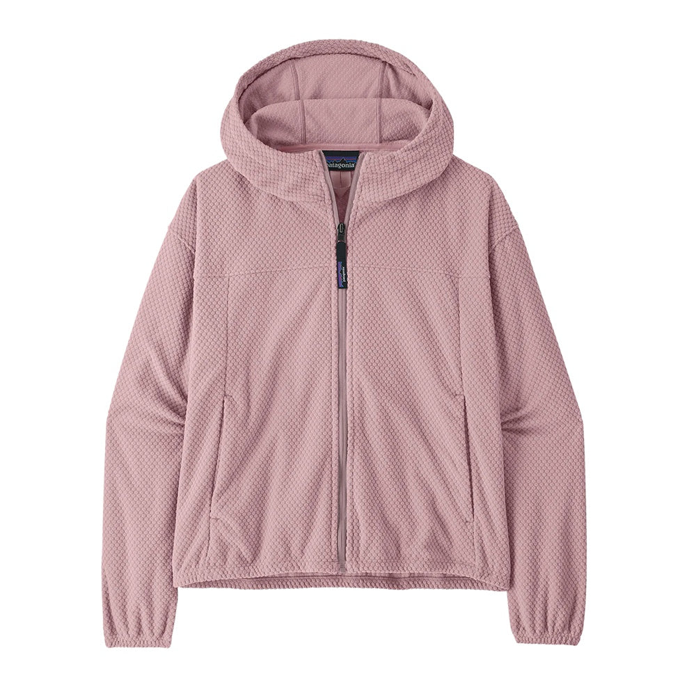 Patagonia W'S Textured Fleece Hood Midlayer in Purple Color