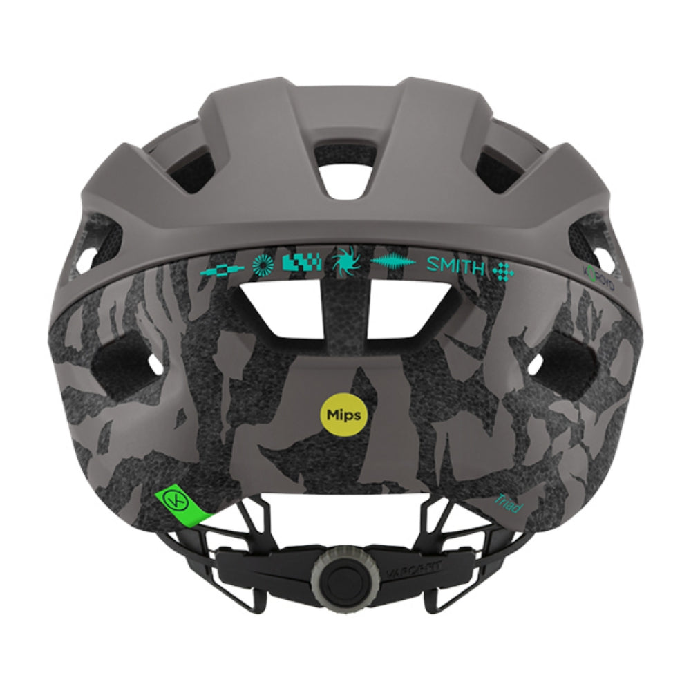 Smith Triad Mips Cycling Helmets in Grey Color