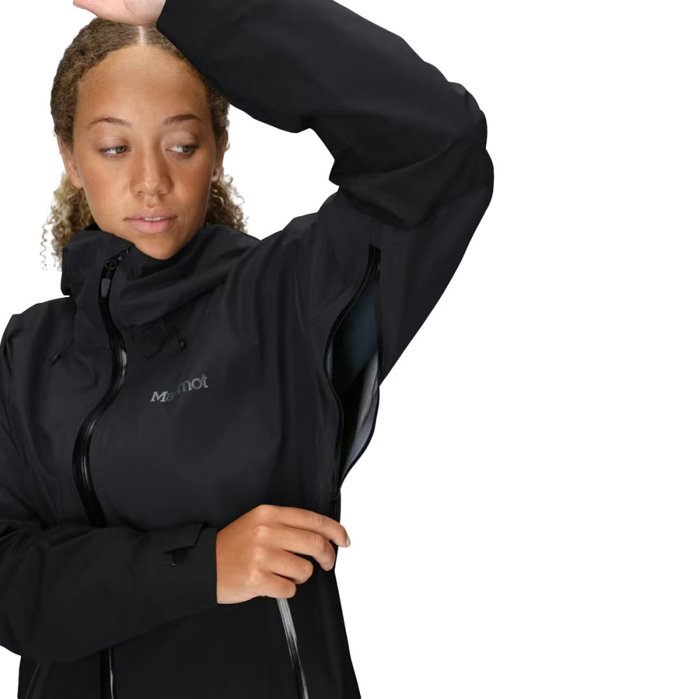 Marmot W Seeker GORE-Tex Jkt Shells in Black Color