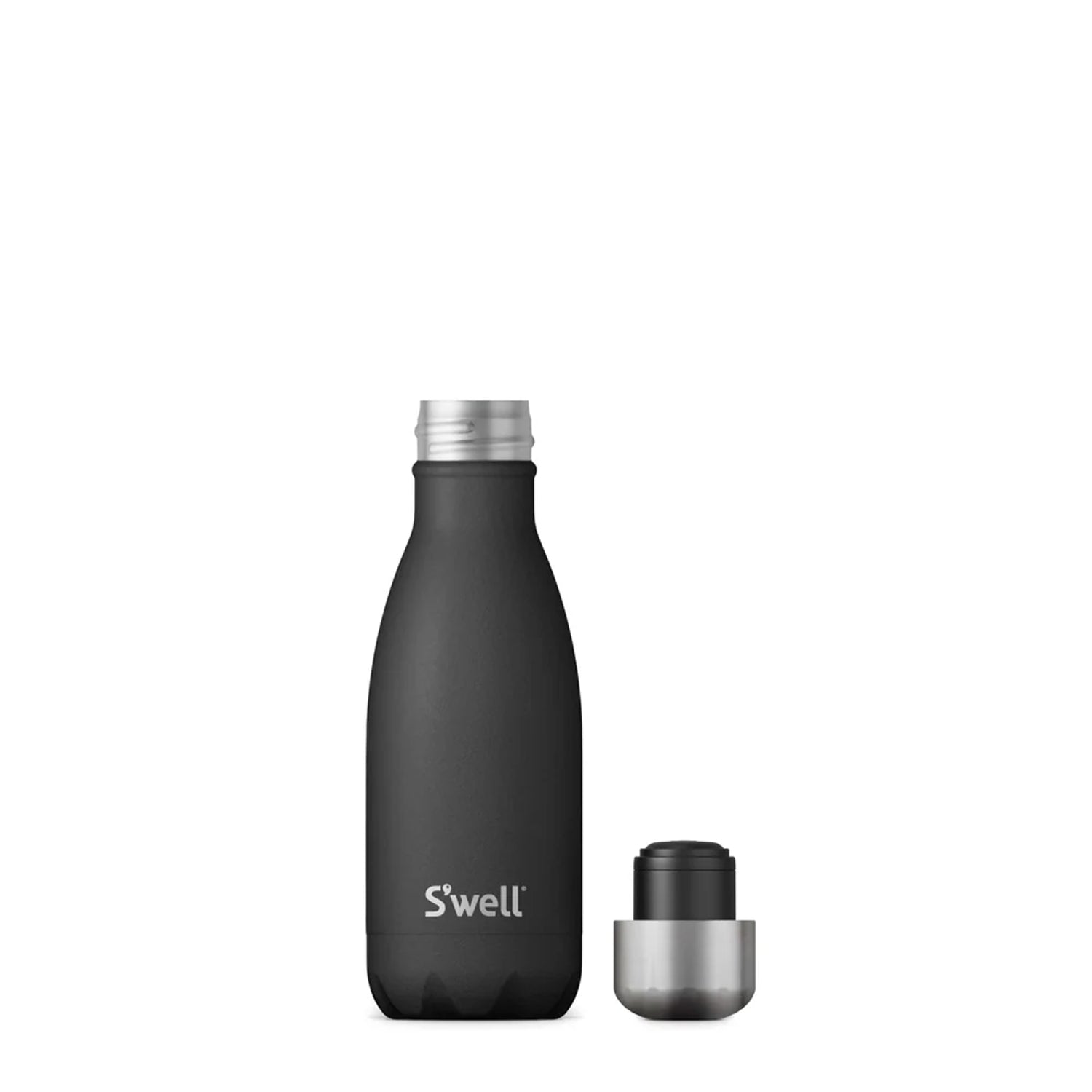S'Well Onyx 9 Oz Bottle Water Bottles in Black Color