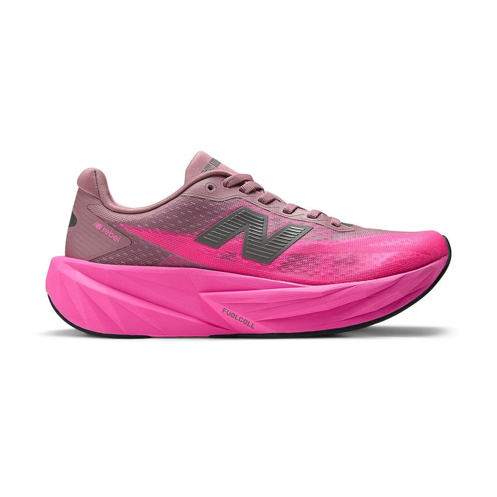 New Balance W FuelCell Rebel V5 Running Shoes in Pink Color
