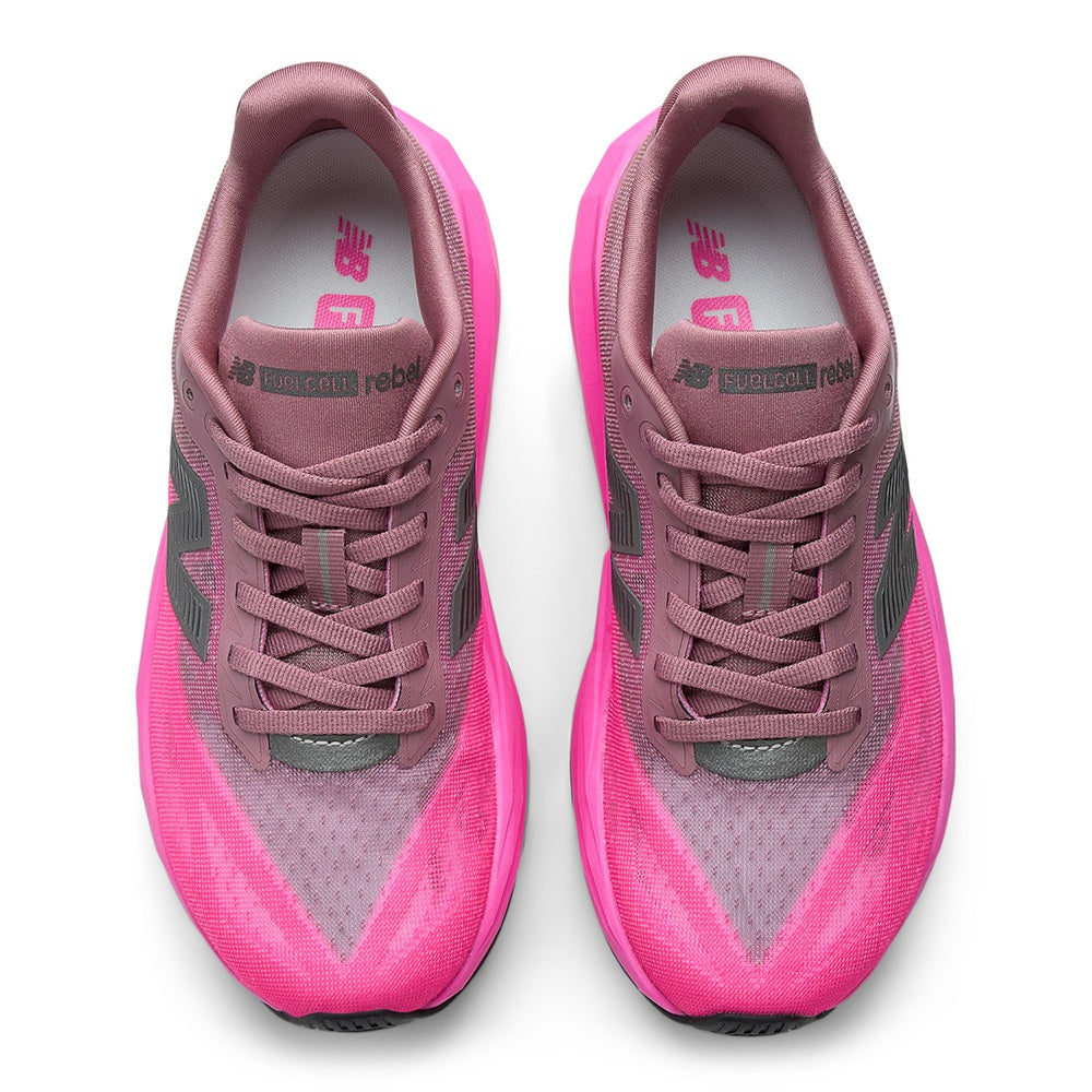 New Balance W FuelCell Rebel V5 Running Shoes in Pink Color