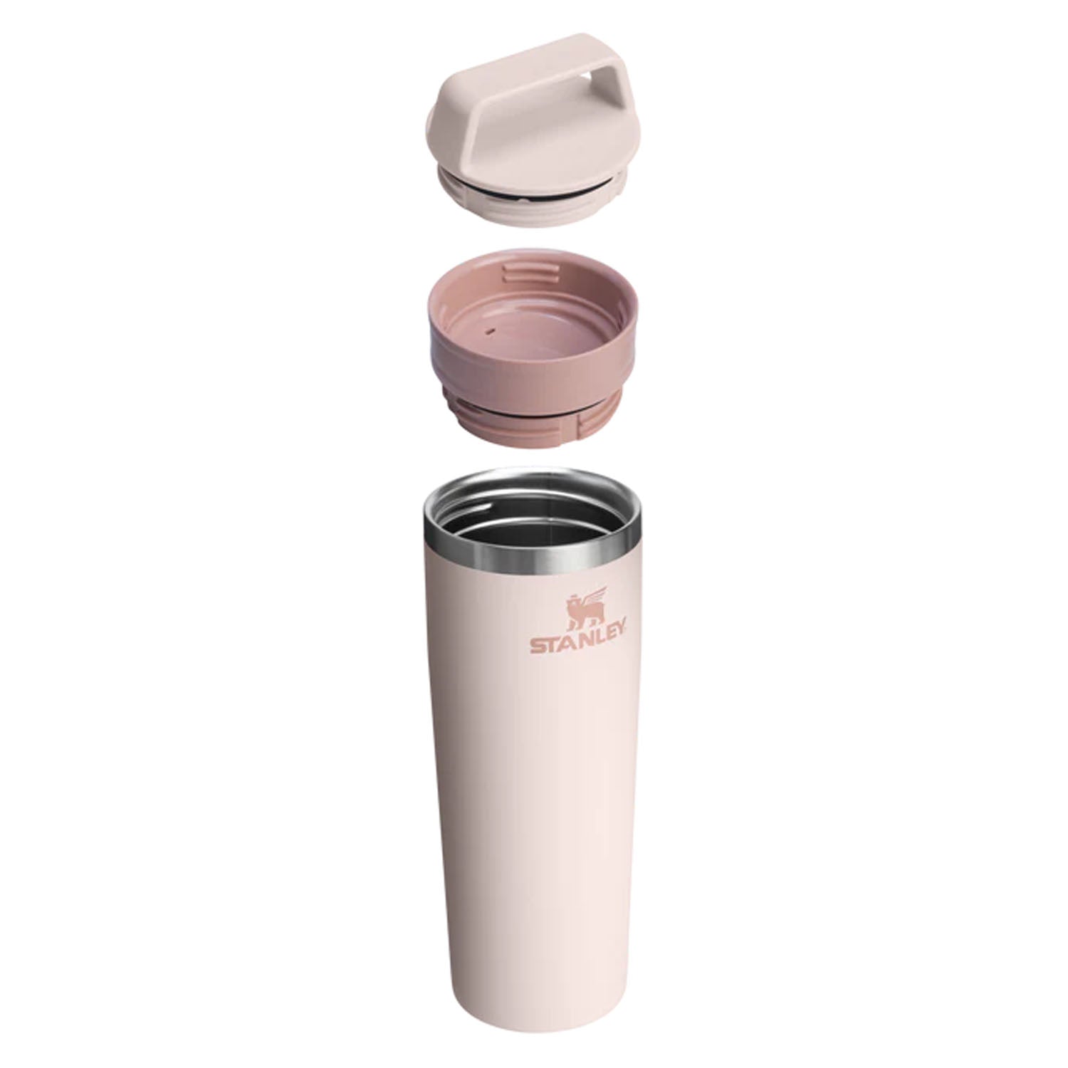 Stanley Cup Cafe To Go Trvl Mug 20 Water Bottles in Pink Color