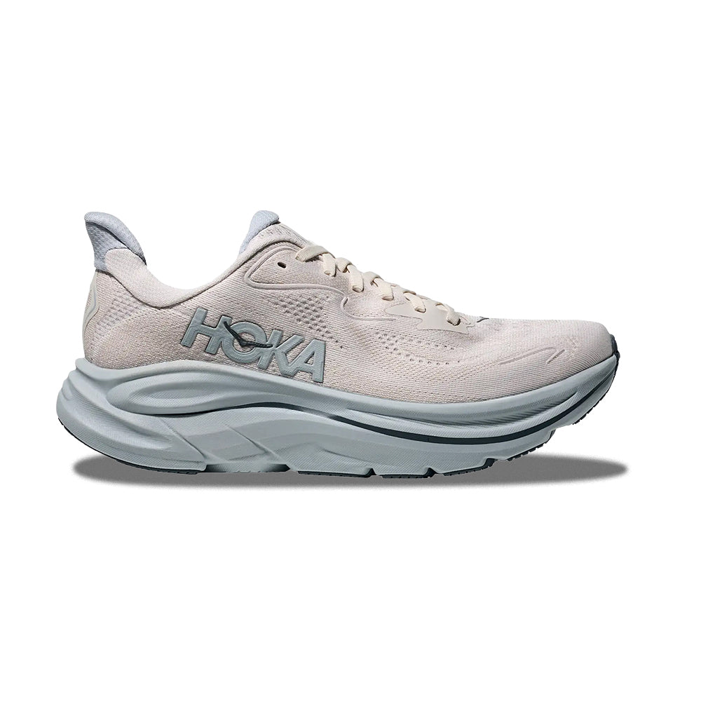 Hoka W Clifton 10 Running Shoes in Blue Color
