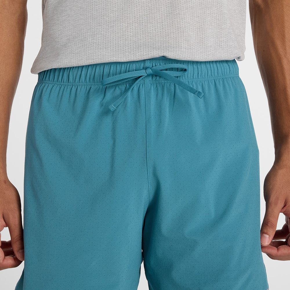 New Balance Rc Short 7 Shorts in Green Color