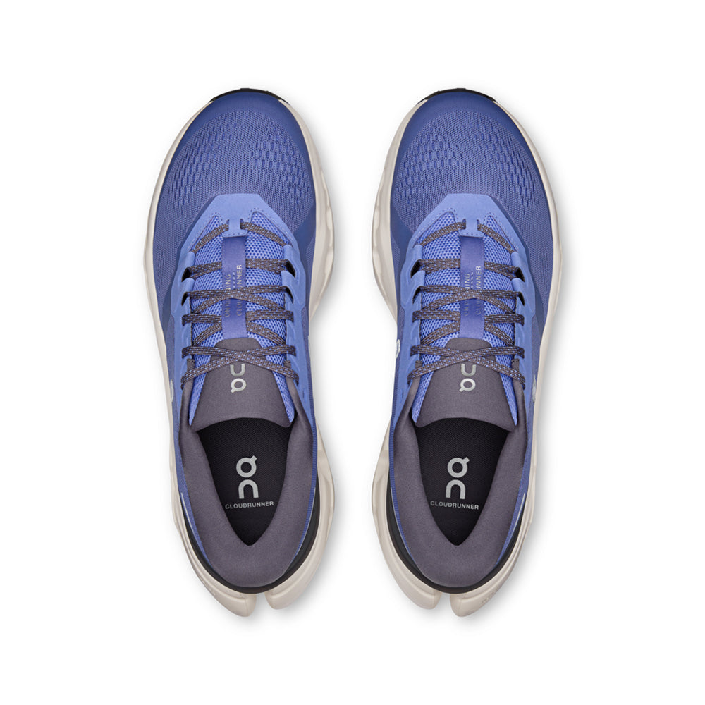 On M Cloudrunner 3 Running Shoes in Blue Color