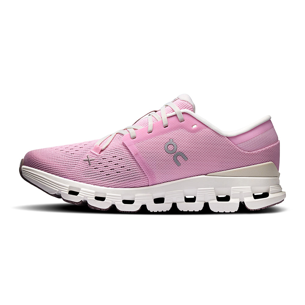 On W Cloud X 4 Running Shoes in Grey Color