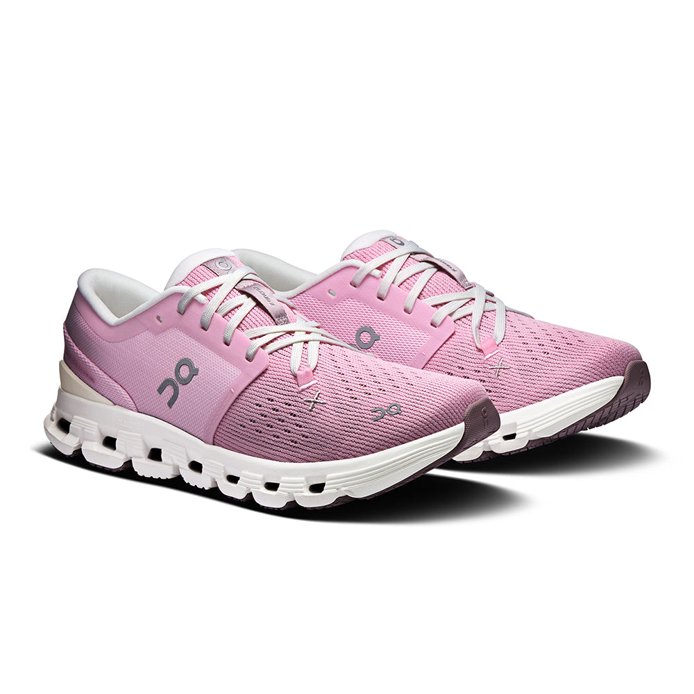 On W Cloud X 4 Running Shoes in Grey Color