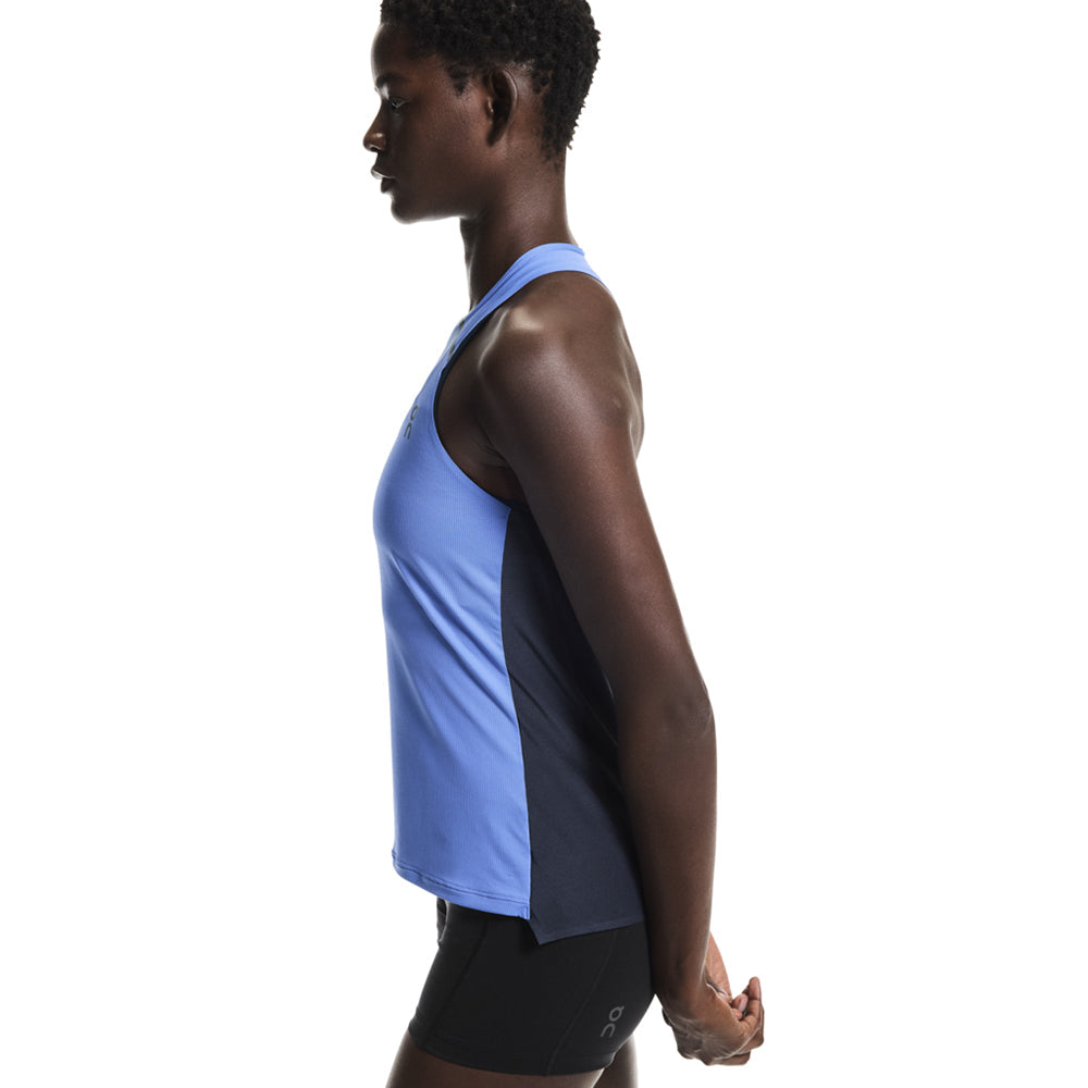On W Performance Tank Tops in Blue Color