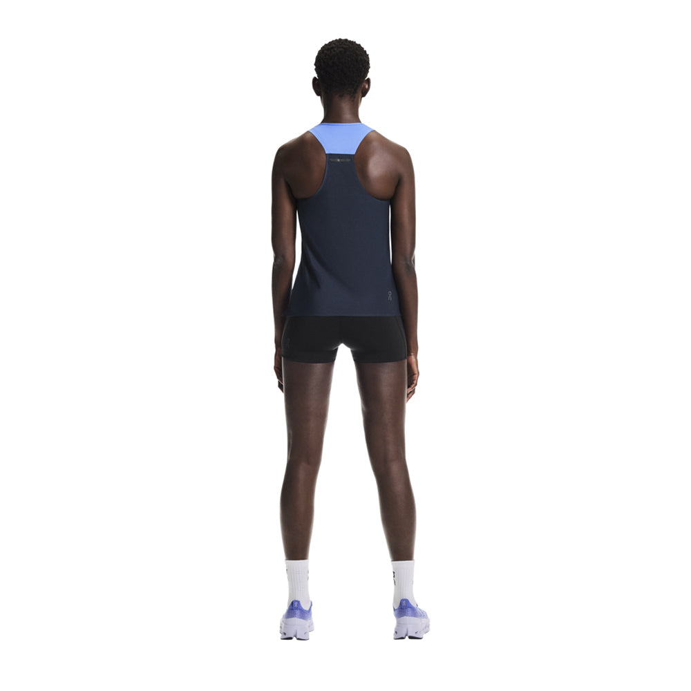 On W Performance Tank Tops in Blue Color