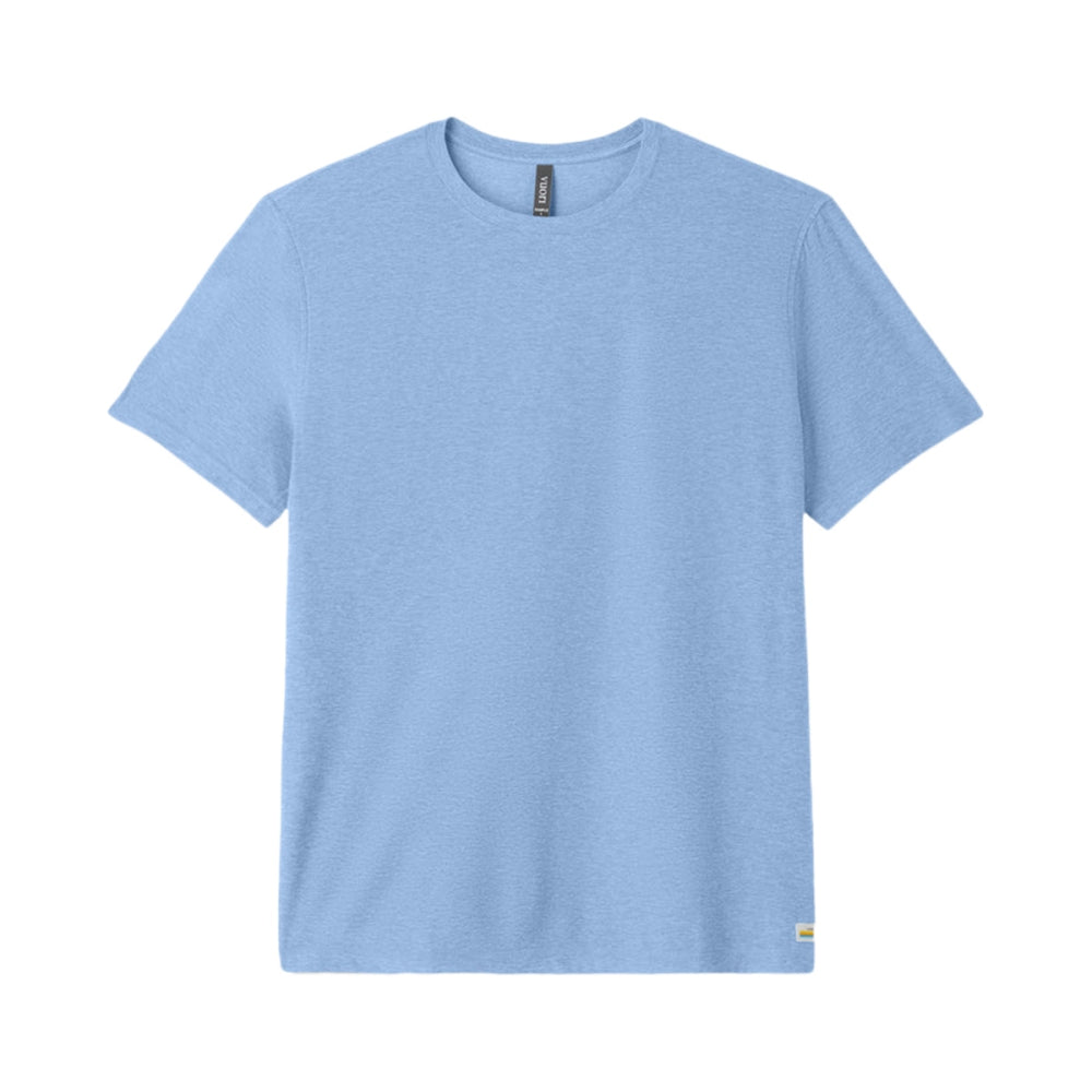Vuori Strato Tech Tee Tops in Blue Color