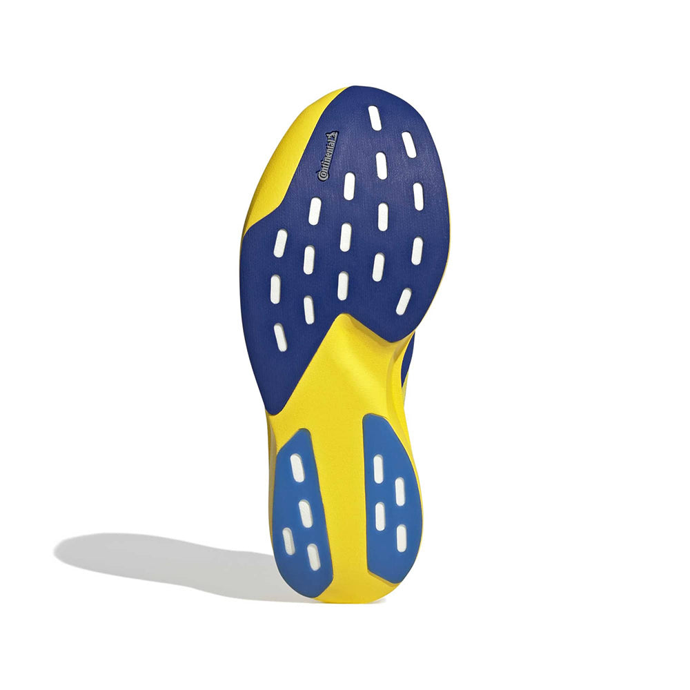 Adidas M Adizero Evo SL Woven B Running Shoes in Yellow Color