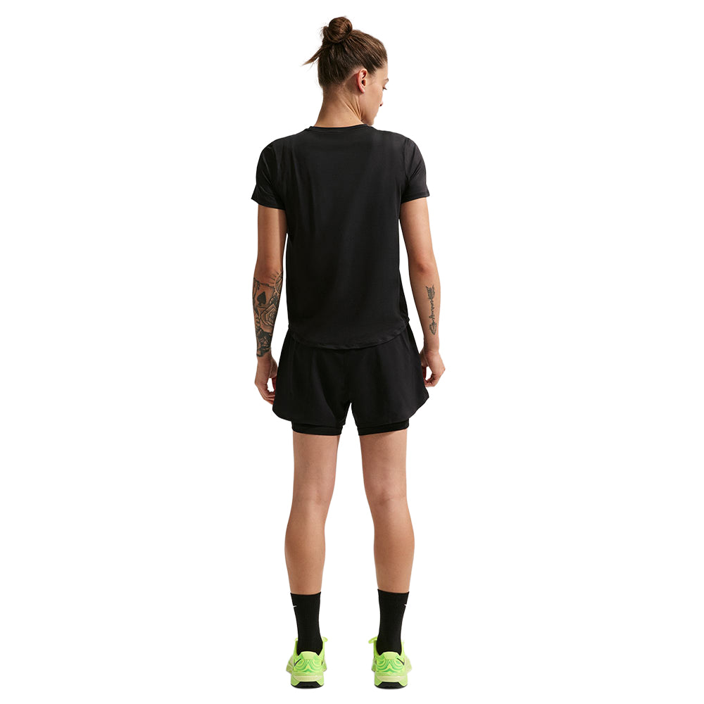 Nike W One Classic short sleeve Tops in Black Color