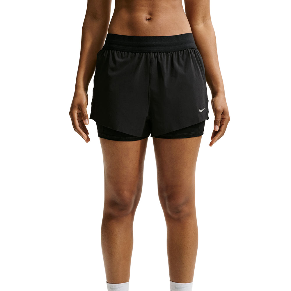 Nike W Swift Mr 2In1 Shorts in Black Color