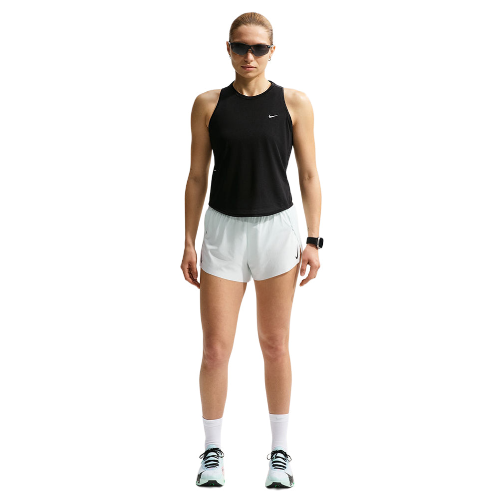 Nike W Breathe Swift Run Tank Tops in Black Color