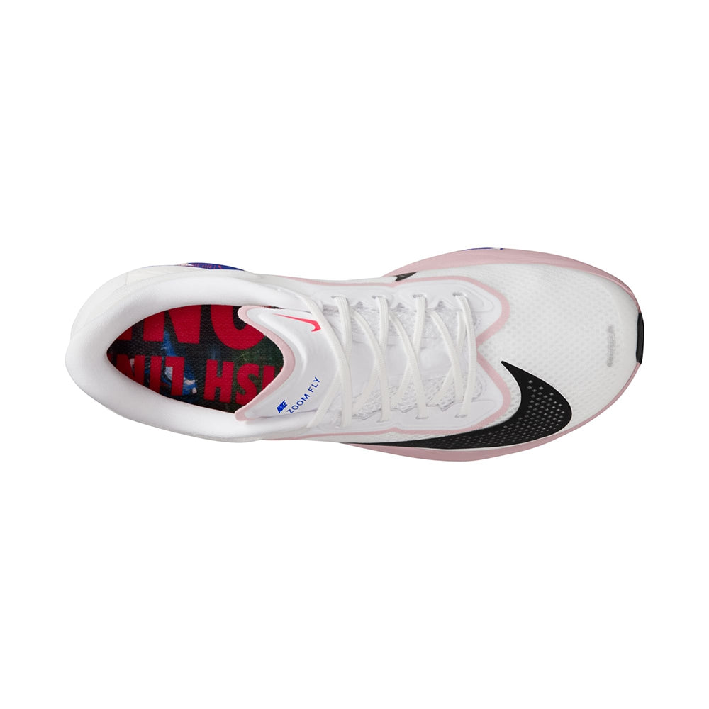 Nike M Zoom Fly 6 Running Shoes in White Color