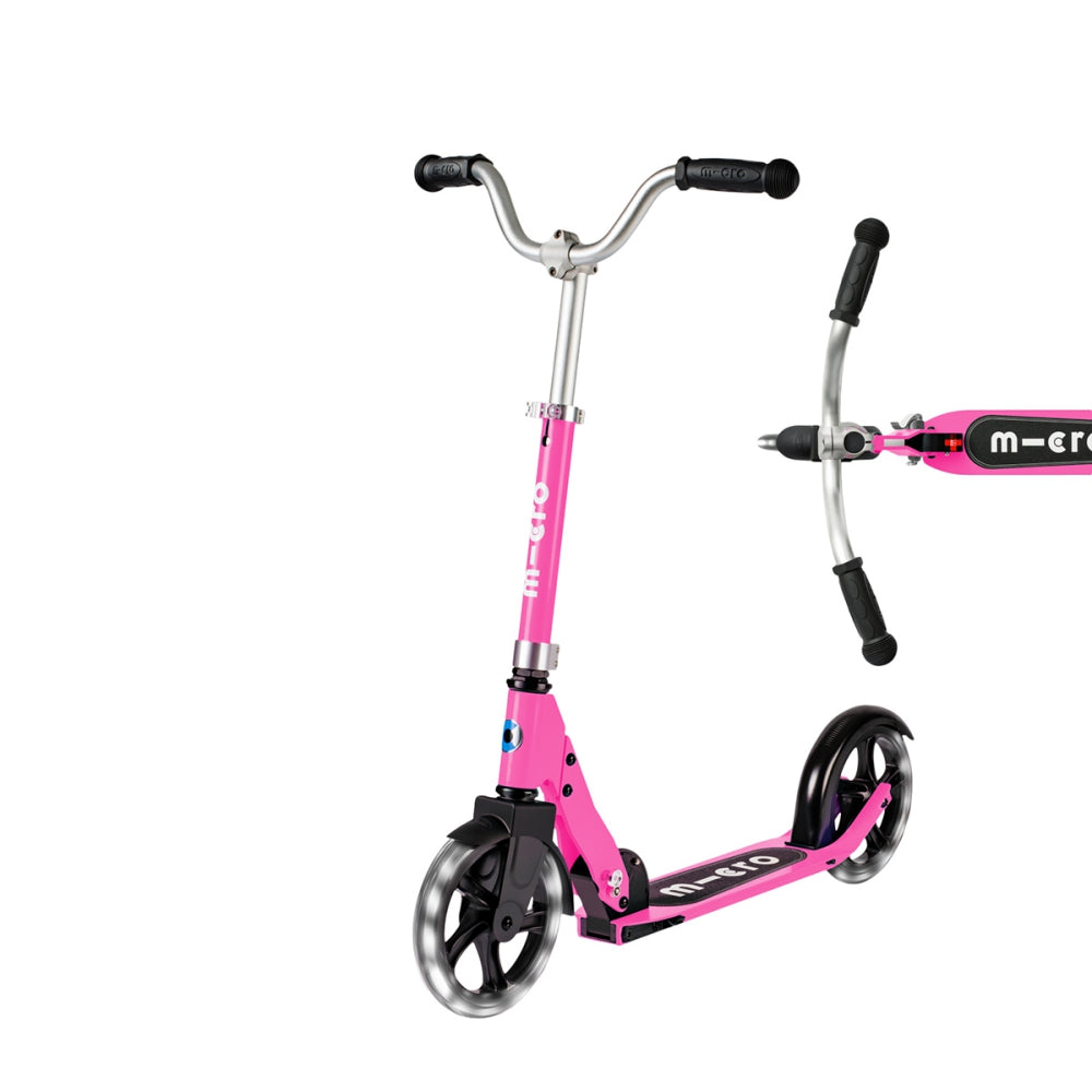 Kickboard Micro Cruiser Led Scoote Scooters in Pink Color
