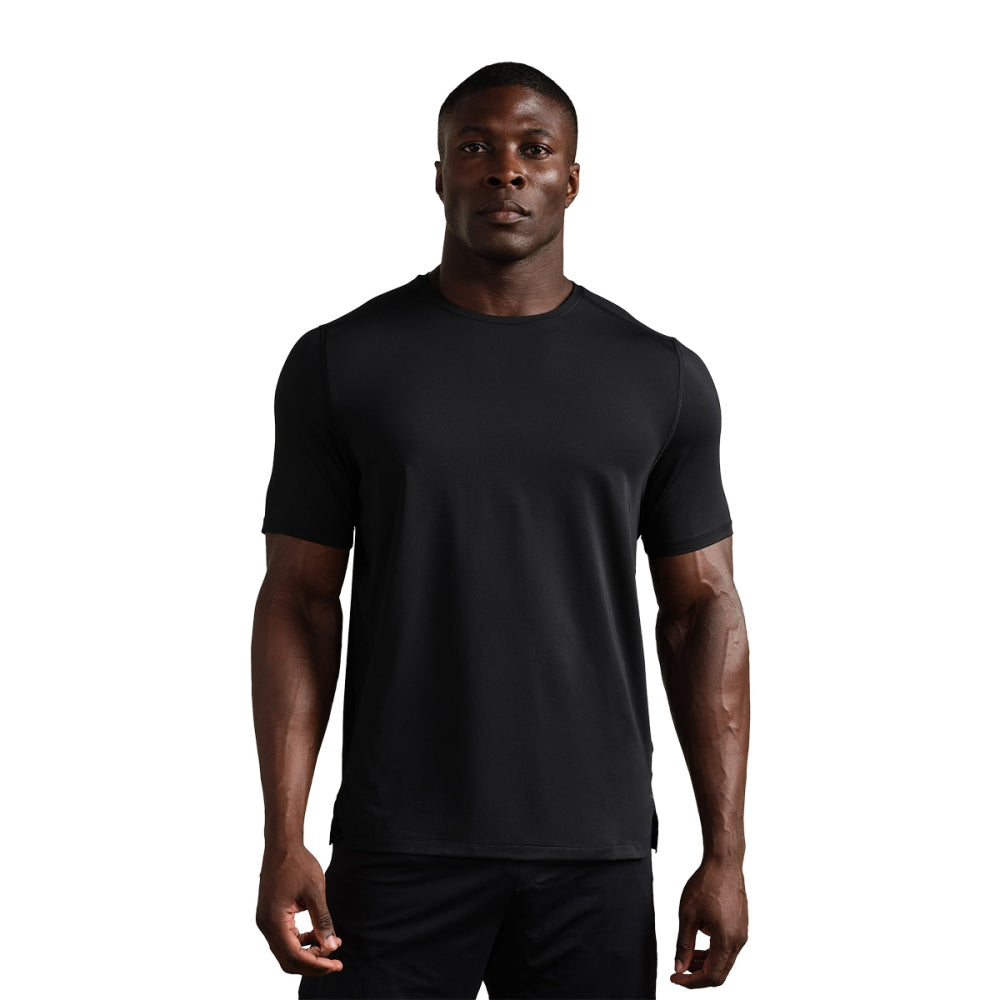 Rhone Endure Tee Tops in Black Color