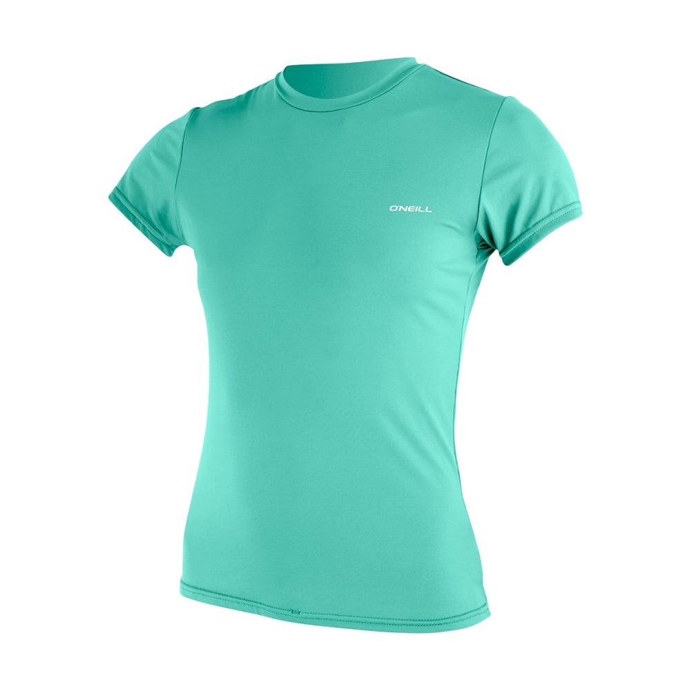 O'Neill Wms Basic Skins 2 S/S Swimsuits in Green Color
