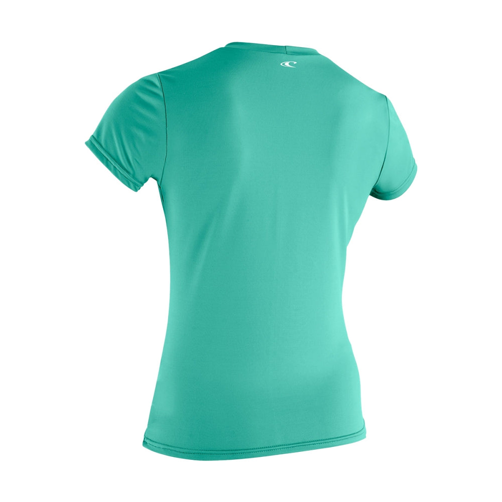 O'Neill Wms Basic Skins 2 S/S Swimsuits in Green Color
