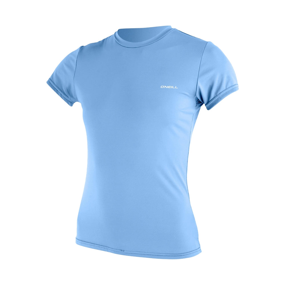 O'Neill Wms Basic Skins 2 S/S Swimsuits in Blue Color