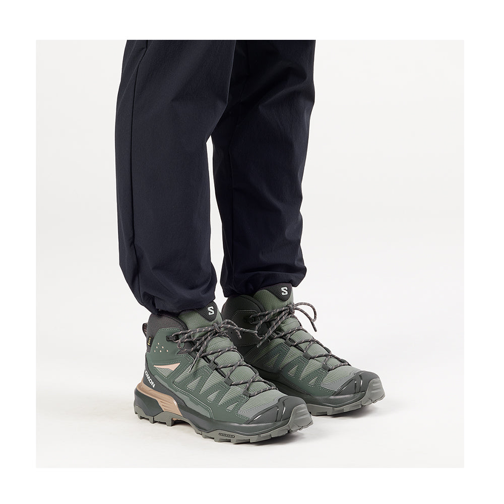 Salomon X Ultra 360 Mid GORE-Tex W Boots in Grey Color
