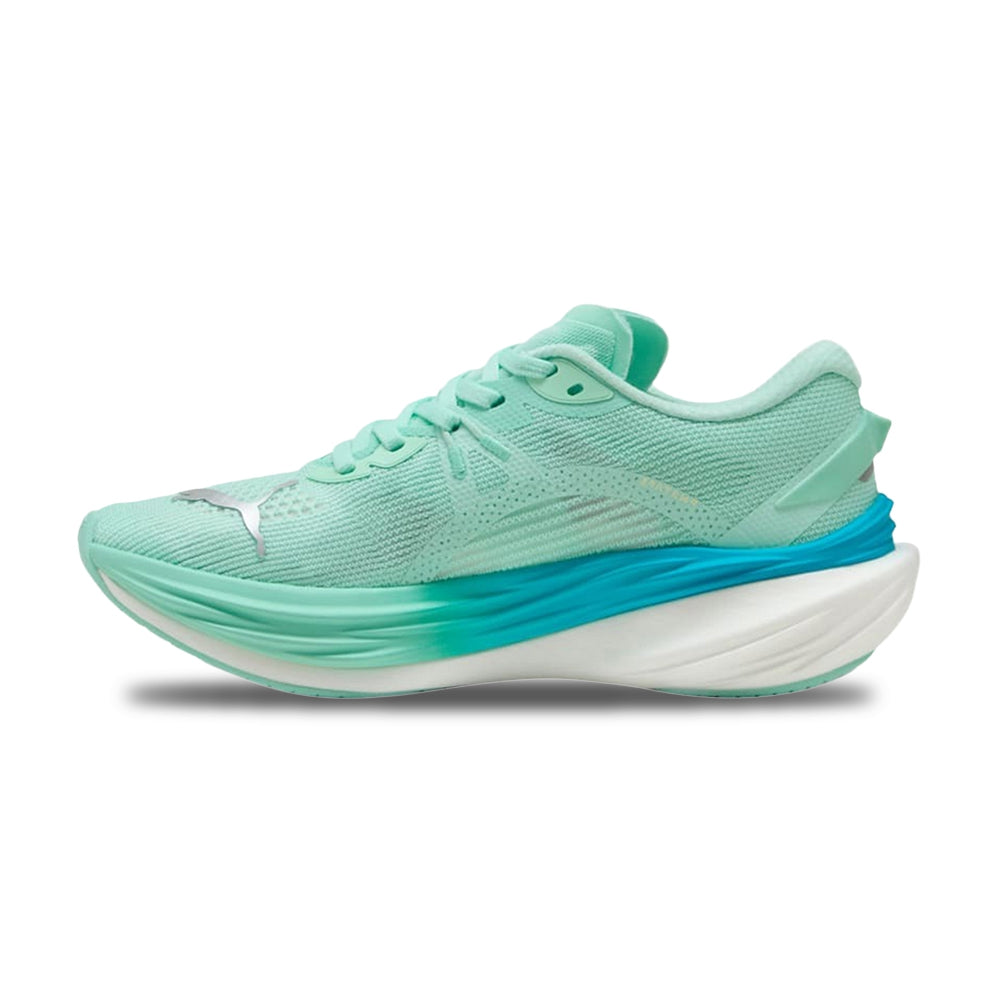 Puma W Deviate Nitro 3 Running Shoes in Blue Color