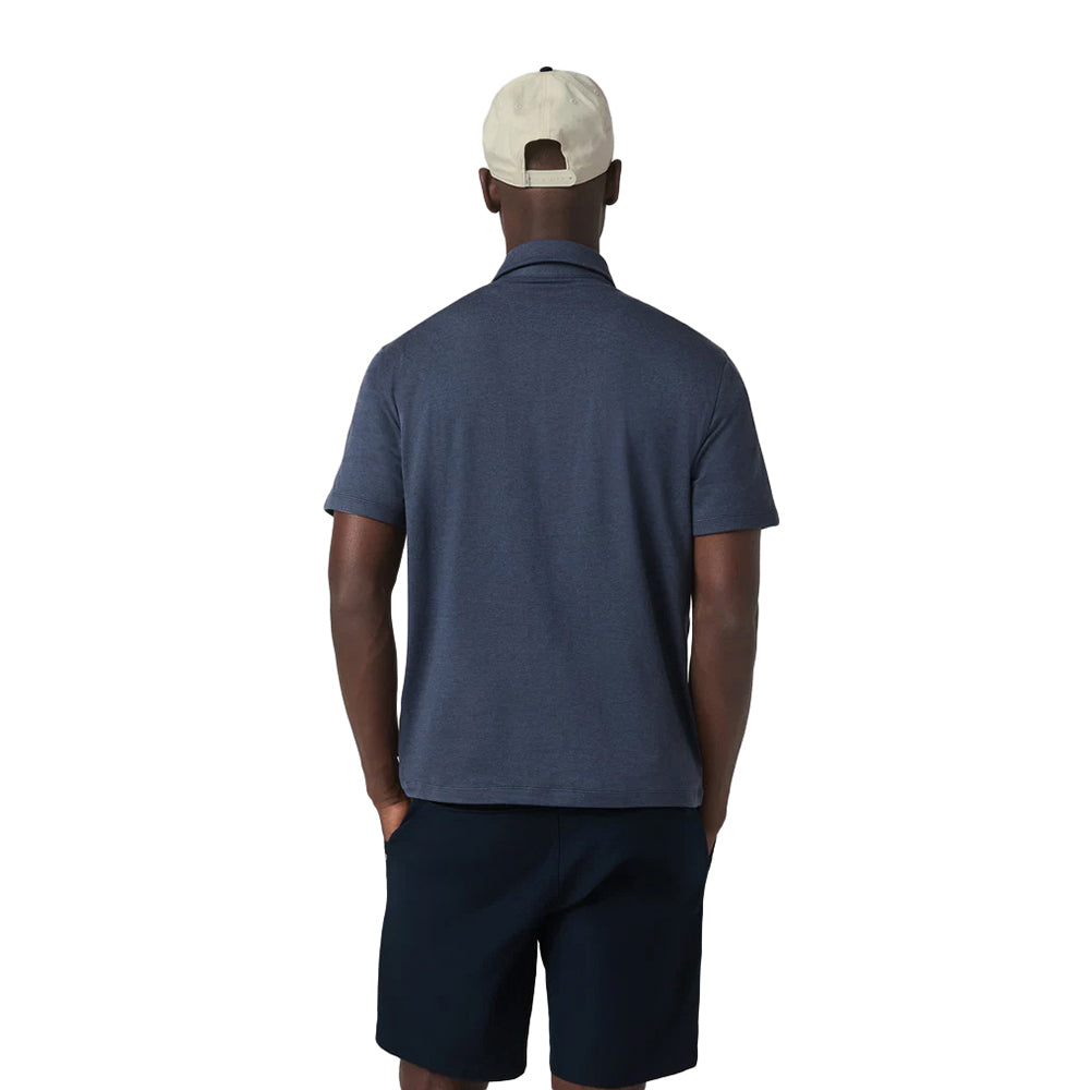 Vuori S/S Ponto Button Down Tops in Grey Color