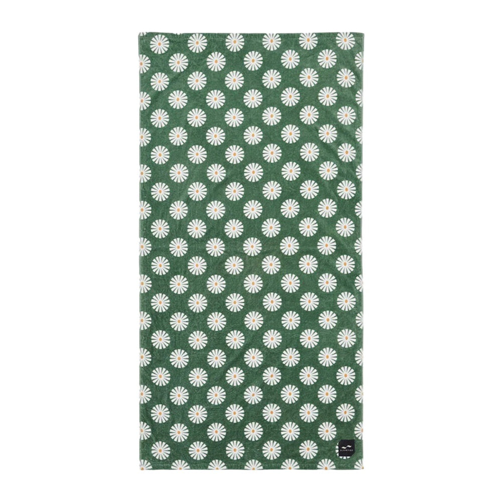 Slowtide Sun Dazed Beach Towel in Green Color