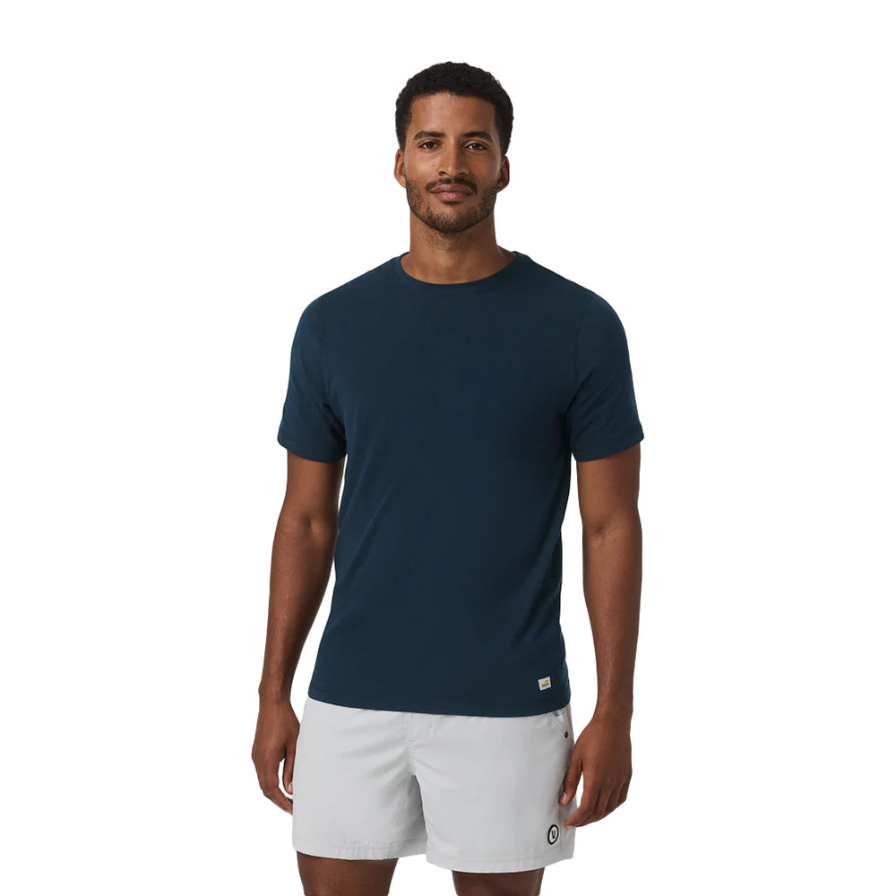 Vuori Tuvalu Tee Tops in Blue Color