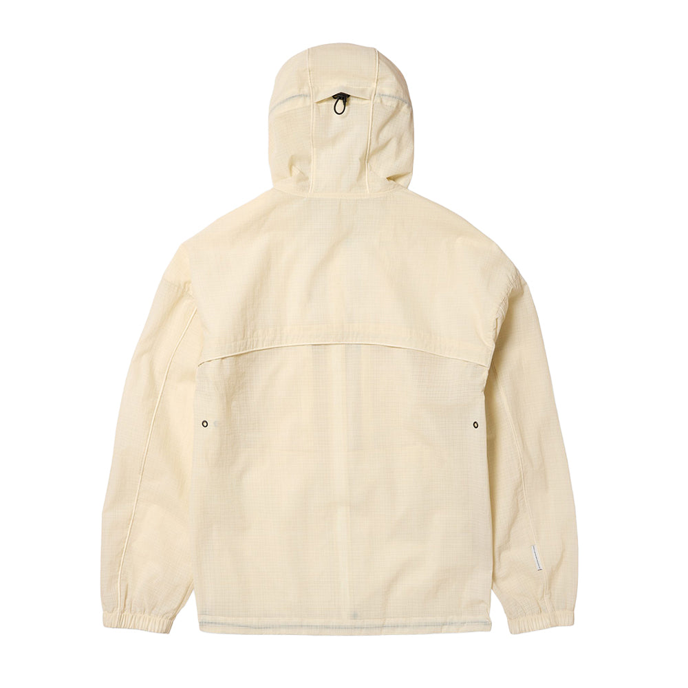 Purple Mountain Observatory Ridge Jkt Glow In The Da Midlayer in White Color