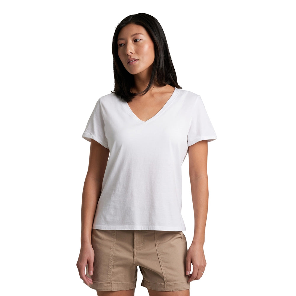 Kuhl Vega V Tee Tops in Black Color