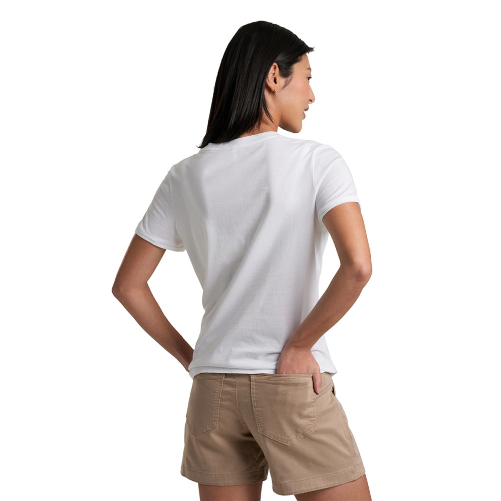 Kuhl Vega V Tee Tops in Black Color