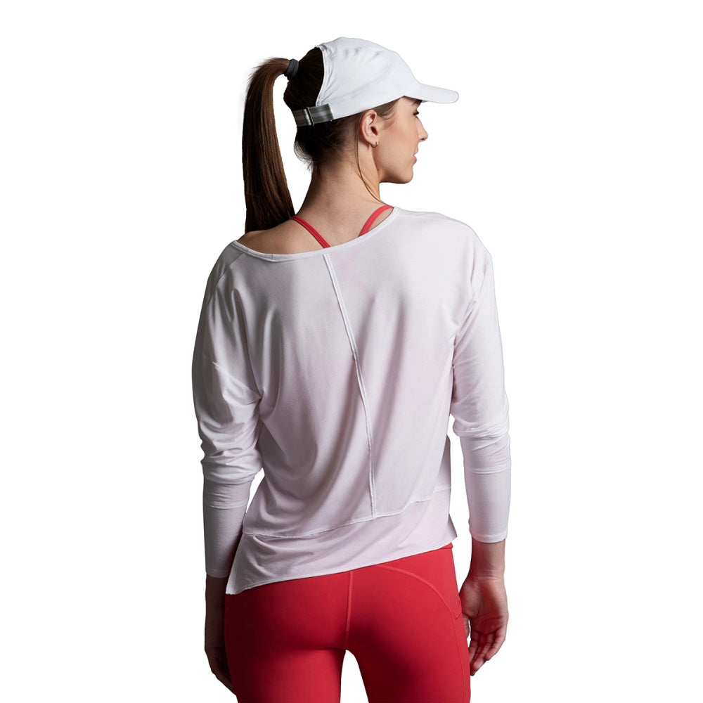 Kuhl Free-Flo Ls Tops in White Color