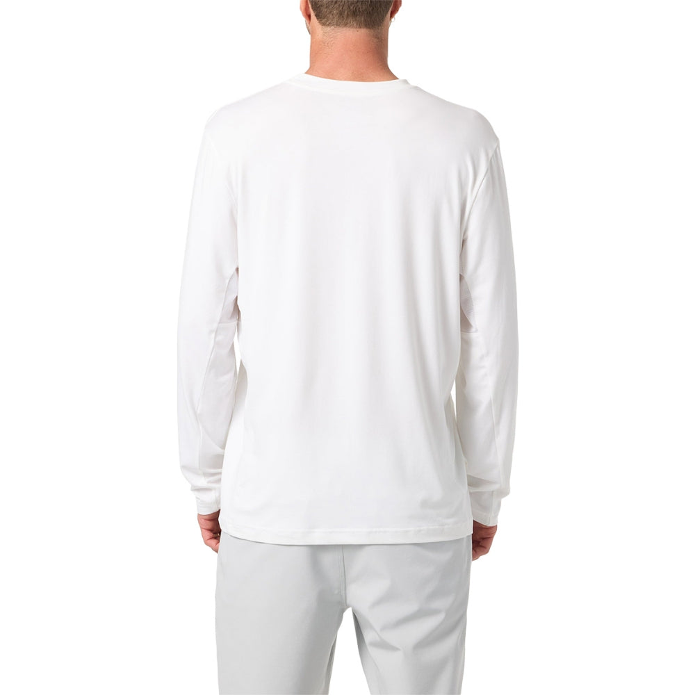 O'Neill Dawn UPF Ls Tee Tops in White Color