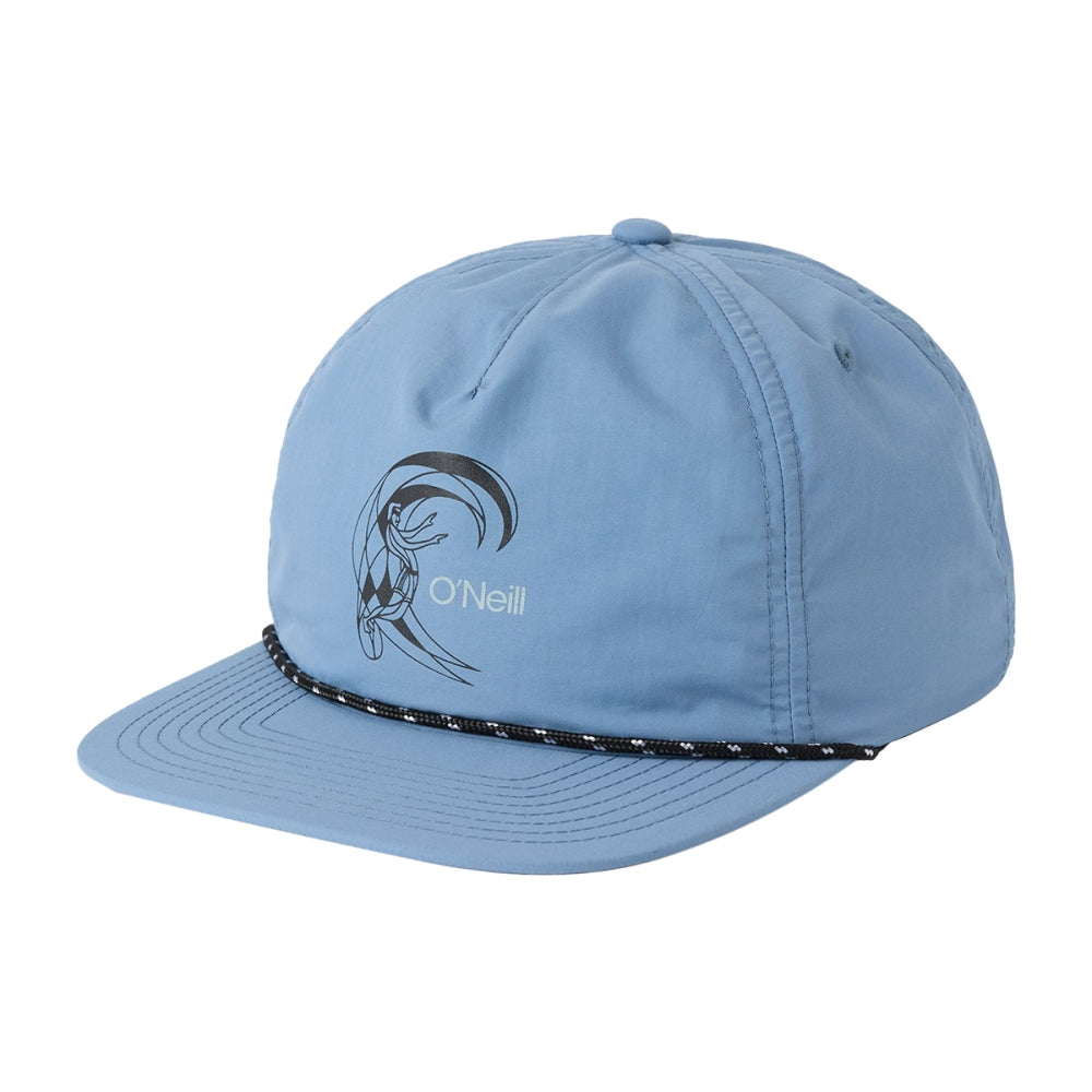 O'Neill Og Cs Nylon Snapback Hat in Blue Color