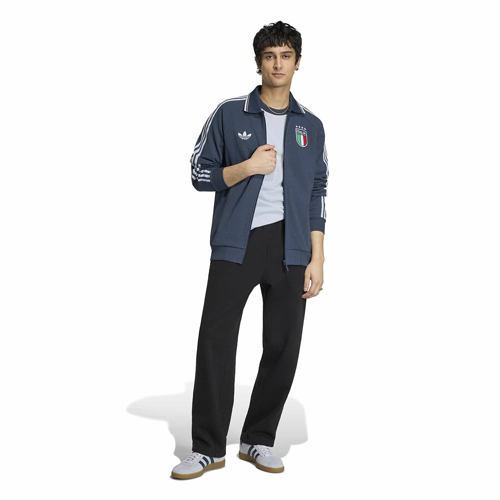 Adidas Figc A Og Jk Fan Apparel in Blue Color