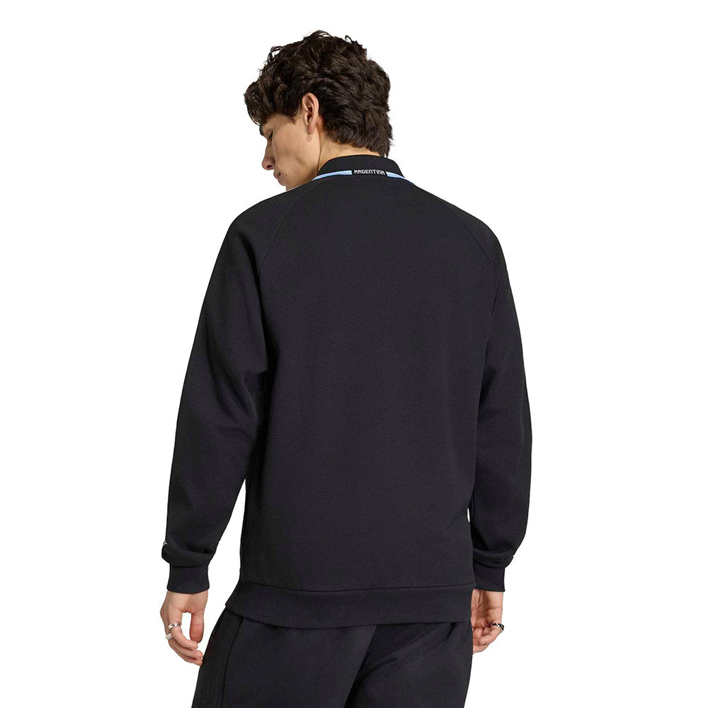Adidas Argentina away Og Jkt Fan Apparel in Black Color