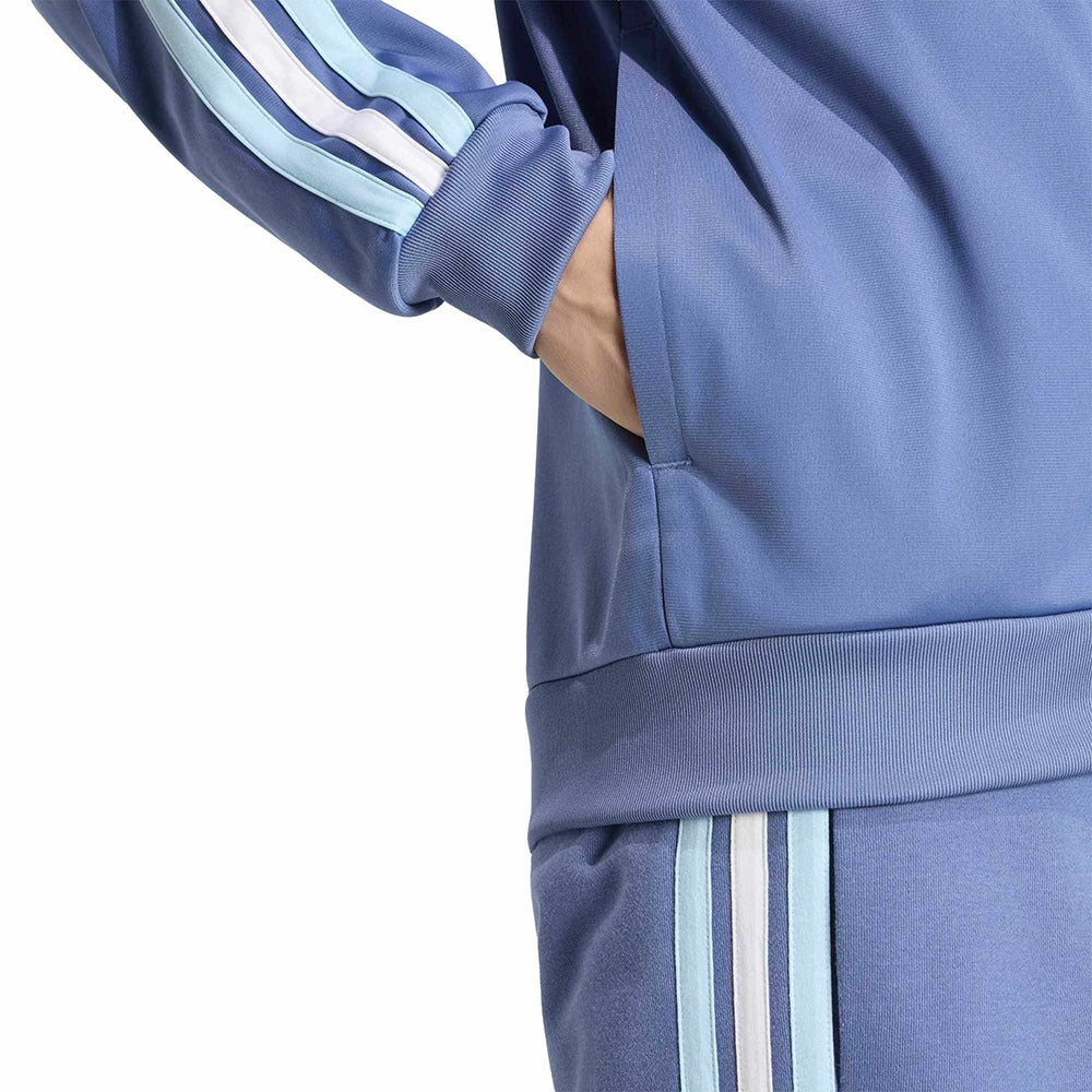 Adidas Argentina DNA Tt Jkt Fan Apparel in Blue Color