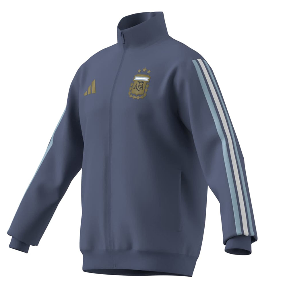 Adidas Argentina DNA Tt Jkt Fan Apparel in Blue Color