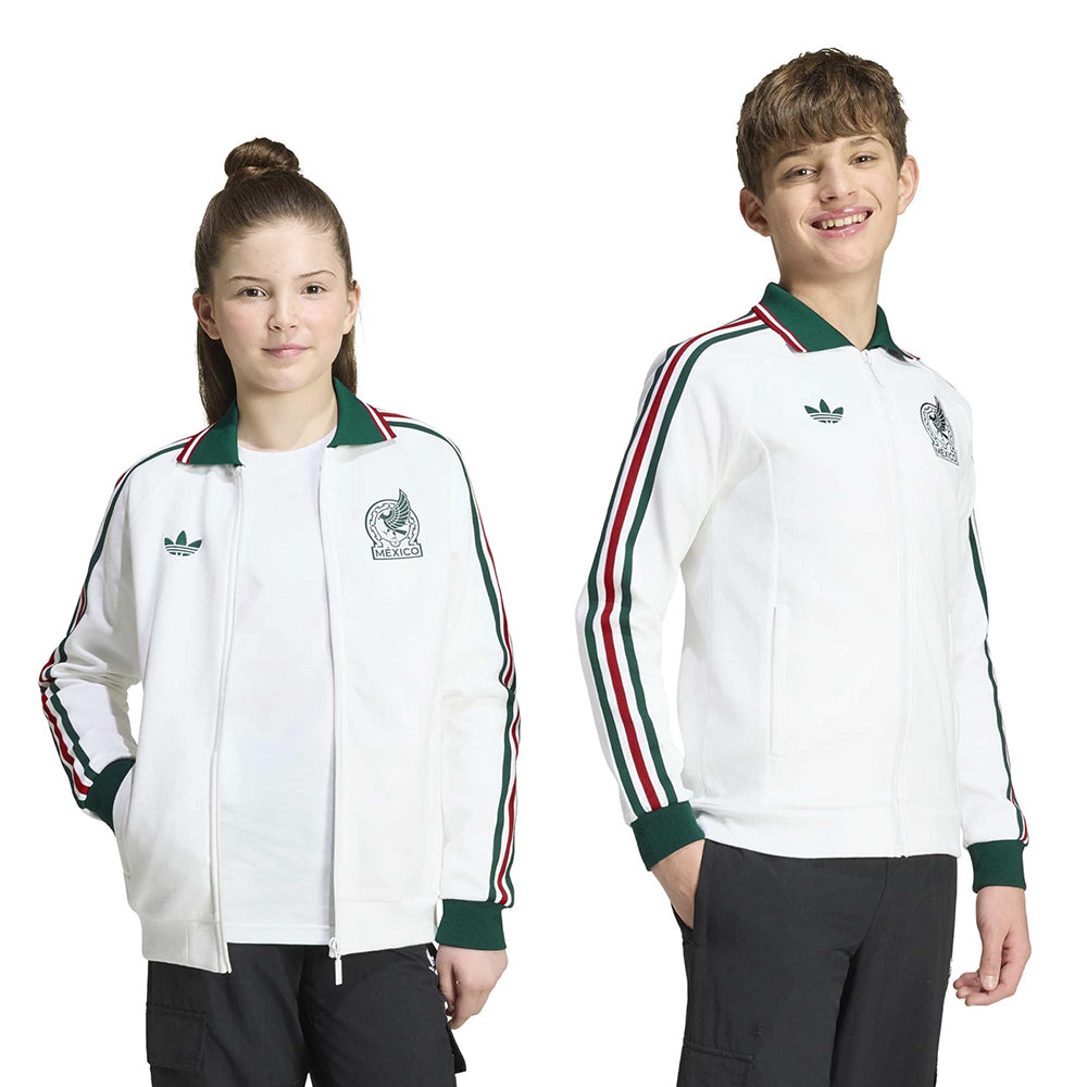Adidas Mexico away Og Jkt Fan Apparel in White Color