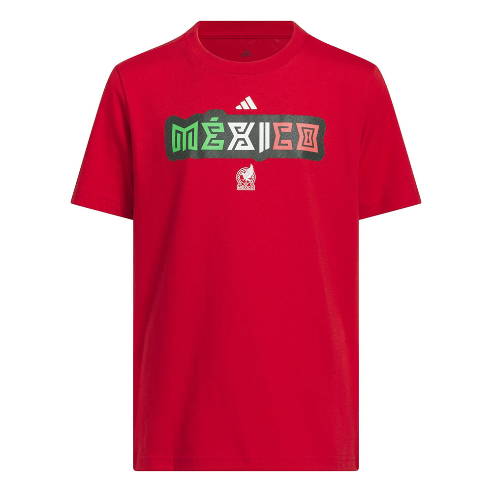 Adidas Mexico Hjh Wc26 T Fan Apparel in Red Color
