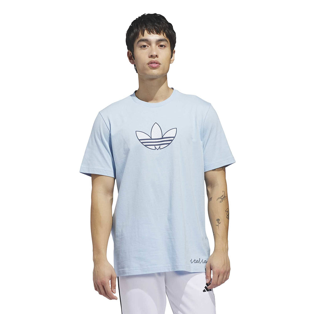 Adidas Italia away Wc T Fan Apparel in Blue Color