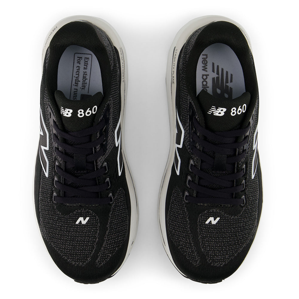 New Balance W 860V15 Running Shoes in Black Color